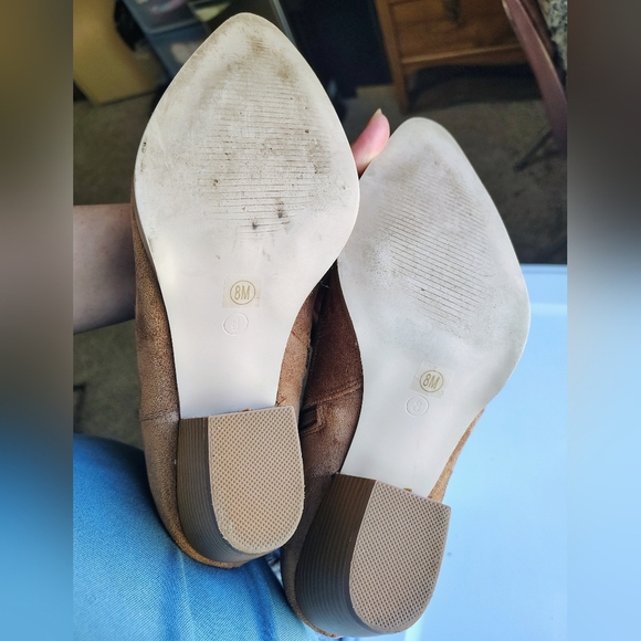 Lulu's x Matisse spirit Fawn Suede Pointed Toe Ankle Booties Women's 8M. - Picture 12 of 17